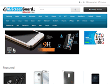 Tablet Screenshot of myscreenguard.com